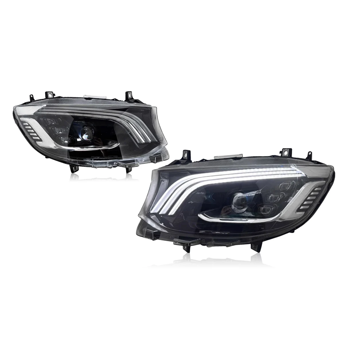 

XDS Лидер продаж, подходит для Sprinter Sprinter, модификация фары в сборе со светодиодными ходовыми огнями 2018-2021