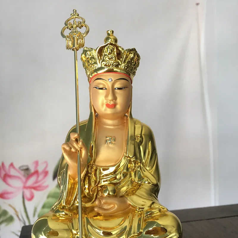 Bodhisattva of Tibetans, statue of Tibetans, gilded Tibetans, resin statues, Buddha Hall for Buddha