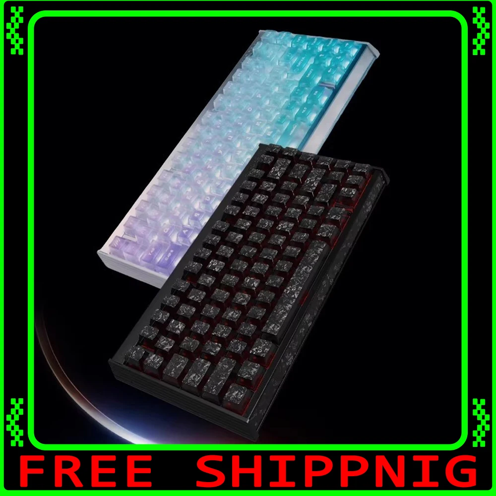 

Игровая клавиатура IPI AURORA 65 с частотой опроса 8000 Гц, новая технология Beiying Drive Depth, настраиваемая проводная клавиатура для CS:GO, аксессуары для ПК