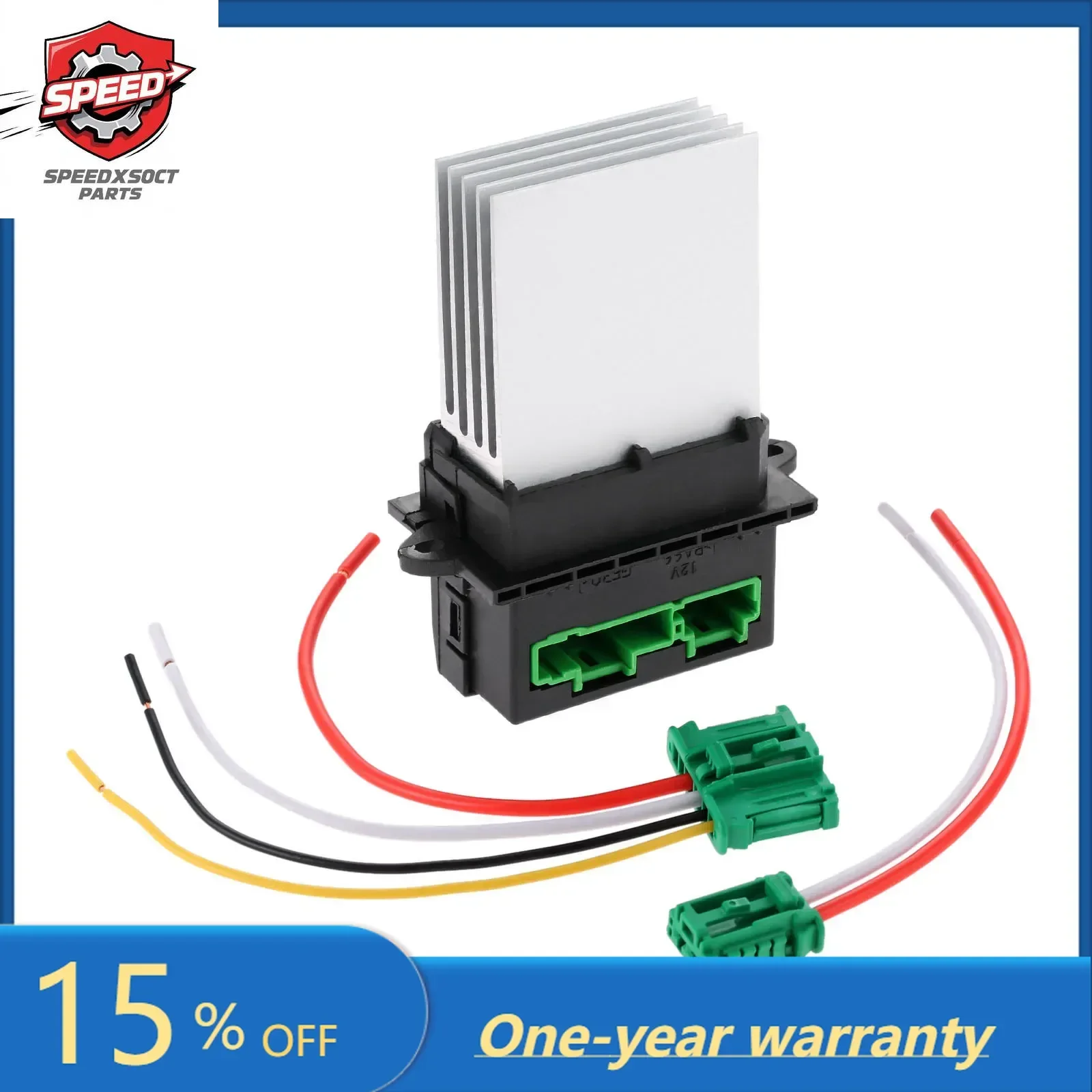 Heater Fan Control Module Resistor Plug For Renault Megane Sport Tourer Scenic MK 2 Citroen C2 C3 C5 Peugeot 406 107 207 607
