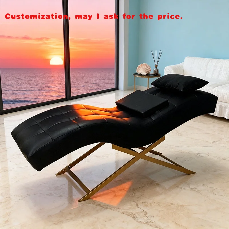 

custom.Custom Color Luxury Spa Bed Best Price Bed Beauty Salon Center Equipment Luxury Lash Bed Curved Eyelash Care S