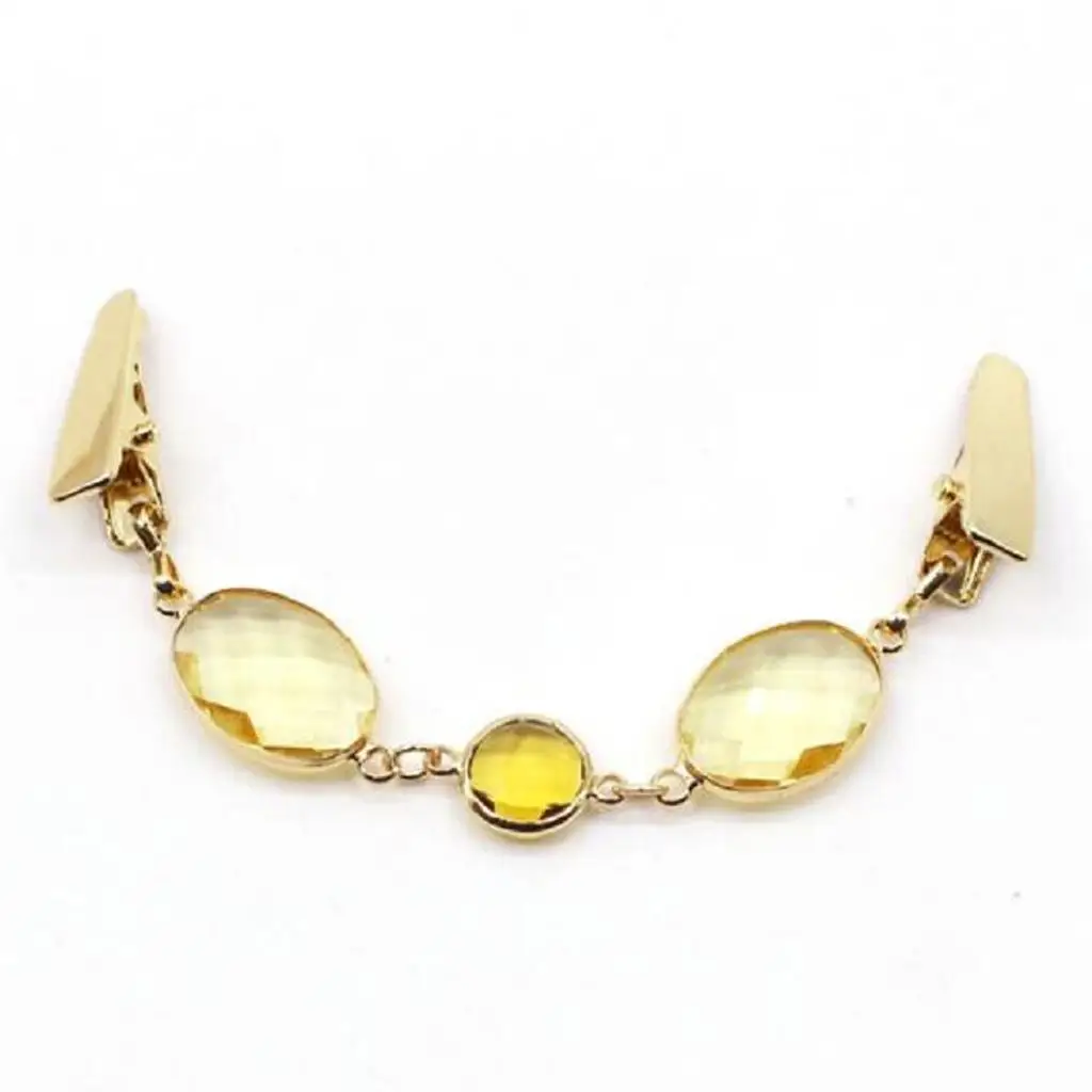 Elegant Sweater Guard Brooch Flower Pattern Metal Cardigan Clip for Women Garment Decoration Lace