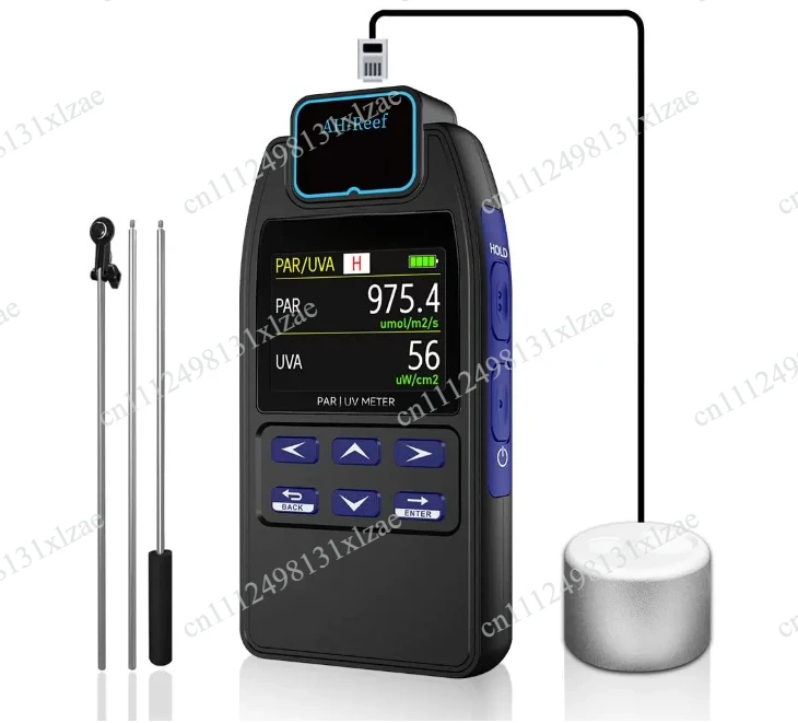 Fish tank PAR meter PAR value tester Coral irradiometer Underwater irradiometer Par meter Waterproof IP68