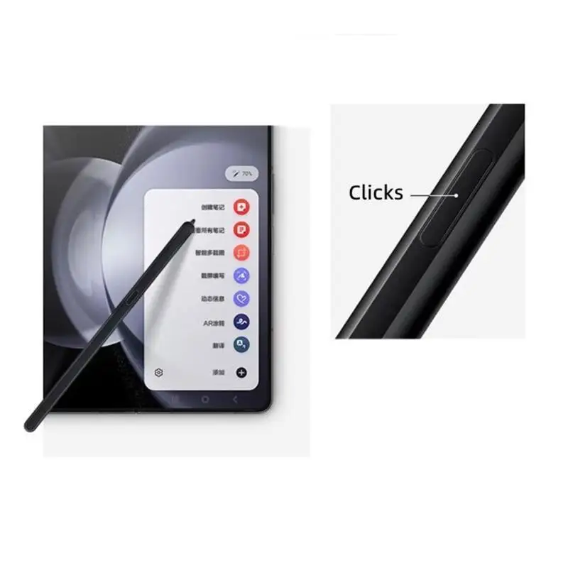 31BA 10CM Touch Pen for Z Fold 5 W24 F946U High Sensitivity and Smooth Writing