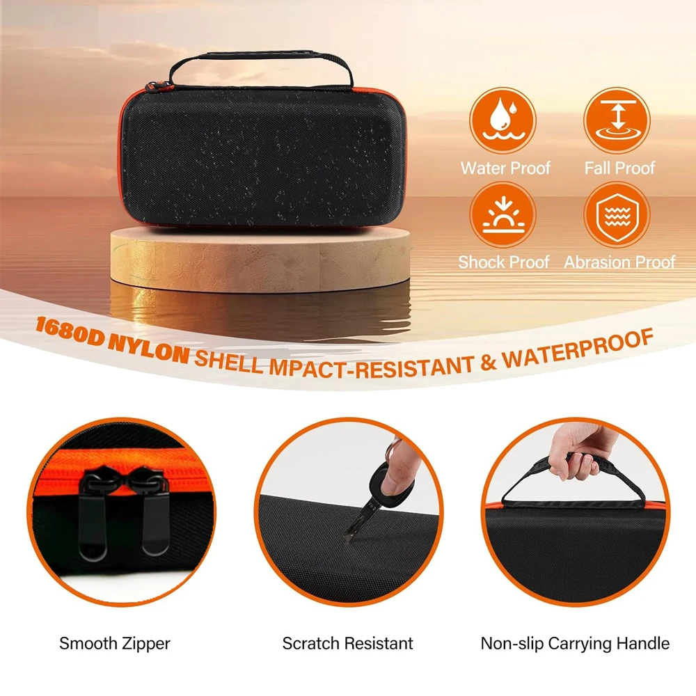 Wireless Microphone Storage Case for JBL Wireless Two Microphone System Handheld Dual Mic Travel Bag for Singing or Karaoke view 5