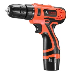 Cordless Power Drill Electric Screwdriver Multi-Functional Lithium Battery Rechargeable For Household Tools