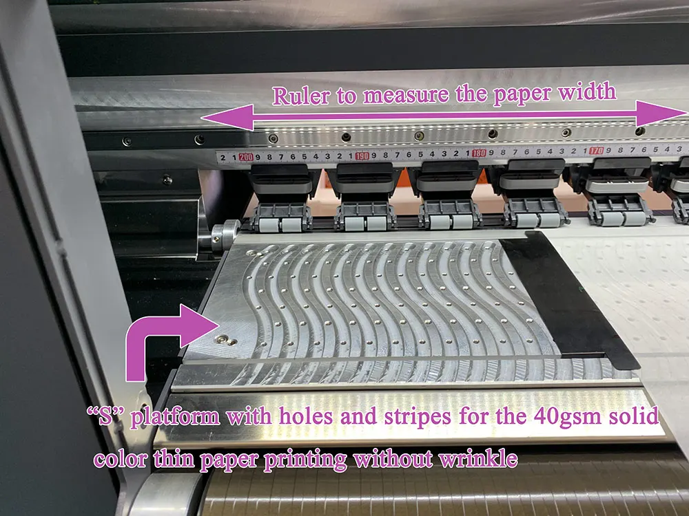 2025 طابعة نسيج نسيج Fedar 8 رؤوس Cmyk عالية السرعة لفة إلى لفة راسمة التسامي