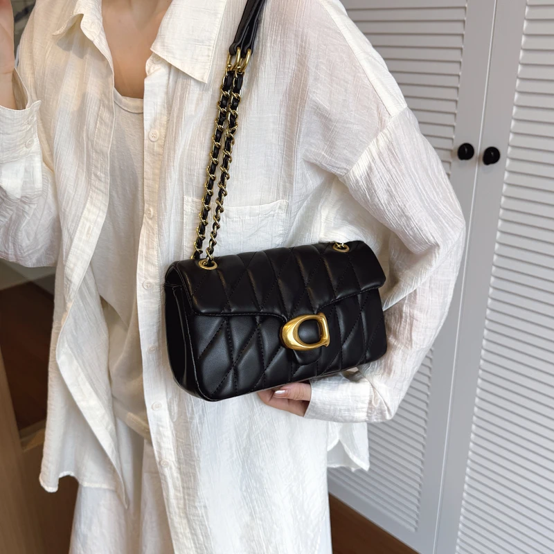 

Элегантная женская сумка через плечо, классический дизайн, высококачественный материал, удобный ремешок, вместительный для предметов первой необходимости, работы, покупок