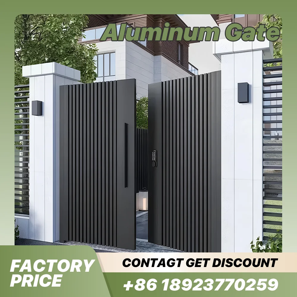 

Современный дизайн Модульный алюминиевый металл Последний дизайн Двор Ворота Дом Ворота Дизайн Высокое качество Вилла Основные входные ворота Elect