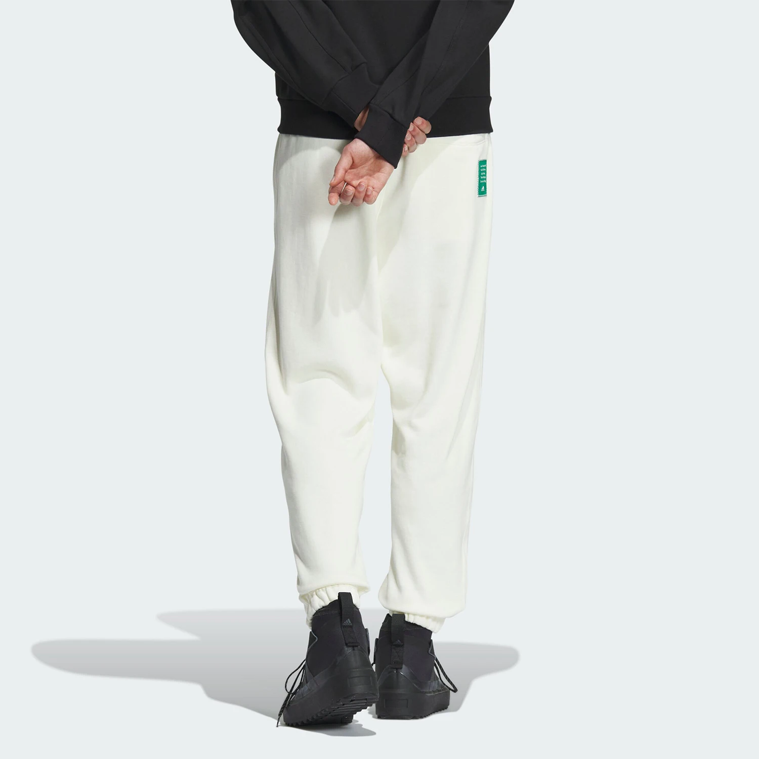 Adidas genuine new men's knitted loose fitting ankle sports pants IT3950