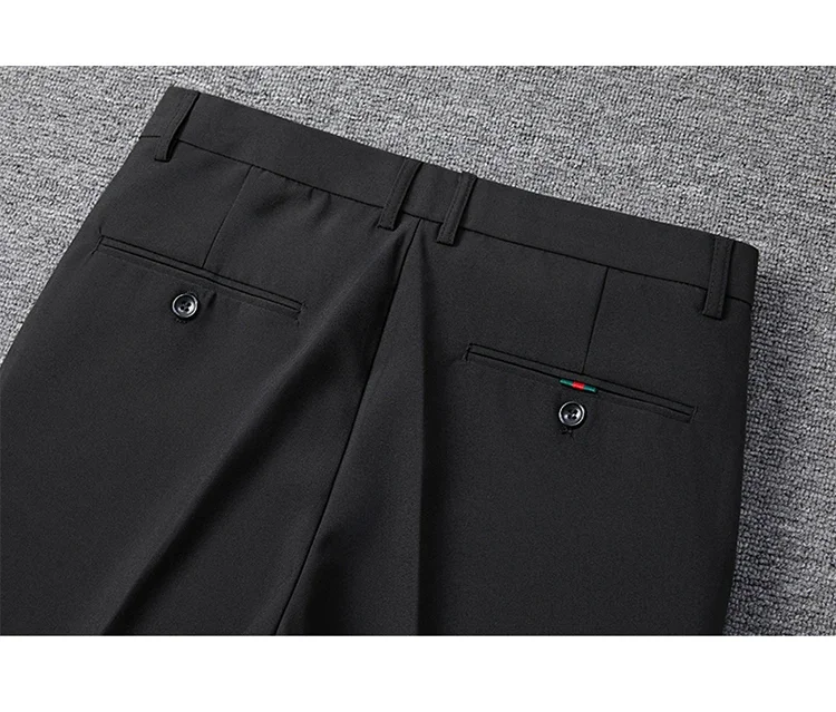 Marken-Formelle Shorts für Herren Koreanische Business-Shorts Lässige Chino-Shorts Herren Büro-Hosen Coole Atmungsaktive Sommer-Arbeitskleidung – Detail 23