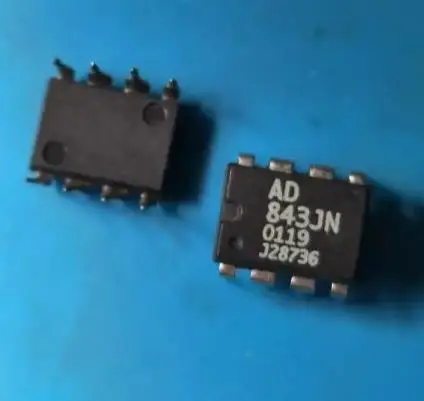 ad843 original AD843JN Dip -8 in-line, high-speed single OP AMP chip