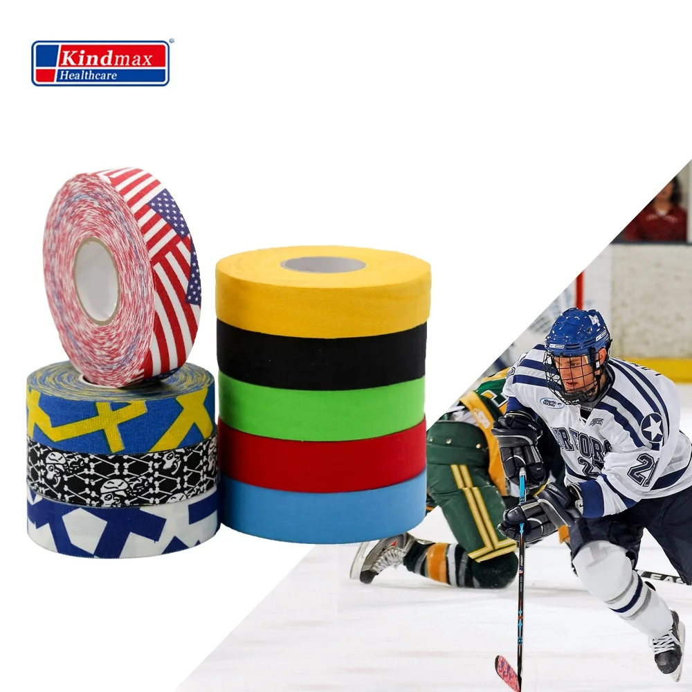 Kindmax-Ruban de protection coloré pour le hockey sur glace, accessoire d\'athlétisme et de fitness