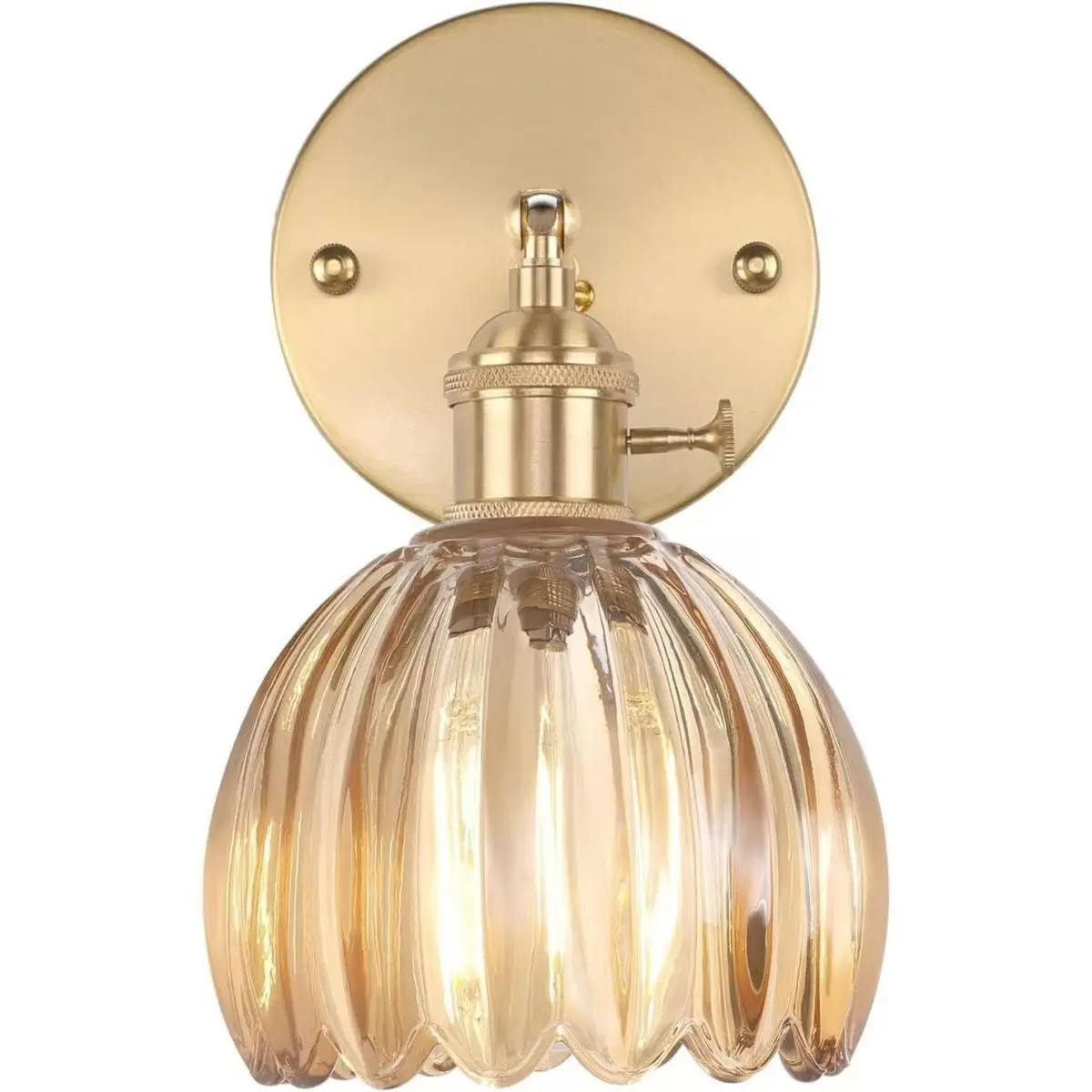 E27/E26 glass wall lamp Nordic hallway corridor bedside bathroom mirror front light fixture