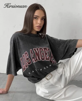 חומצה הירסיסן שטפו הבציר חולצה וינטג't חולצת פסים היפ הופ פאנק harajuku הדפסה t חולצה נשים כותנה מזדמנים שרוול קצר צמרות y2k