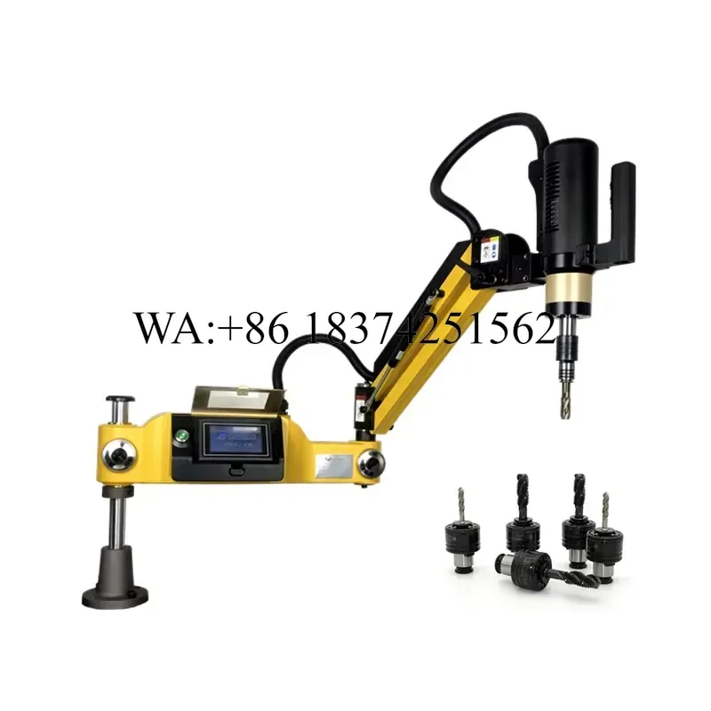 Wmwmnu for M2-M8 M3-M16 M6-M30 Tapping Smart Servo Universal Vertical Tapping Arm Drilling Pneumatic 220V