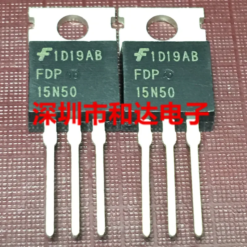 5 pezzi-10 pezzi FDP15N50 TO-220 nuovo e originale in STOCK