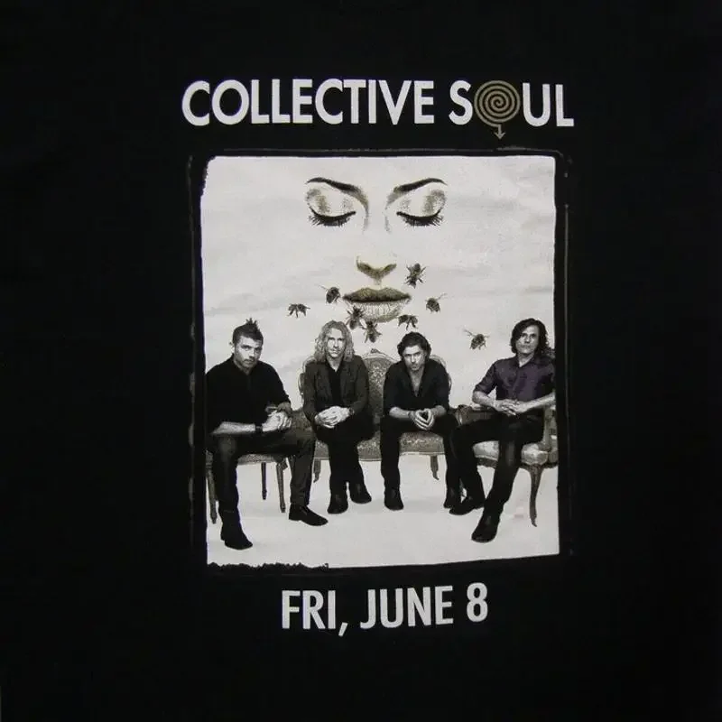 Collective Soul Concert Tour Fri June 8 T Shirt Cotton S To 4Xl Mo055
