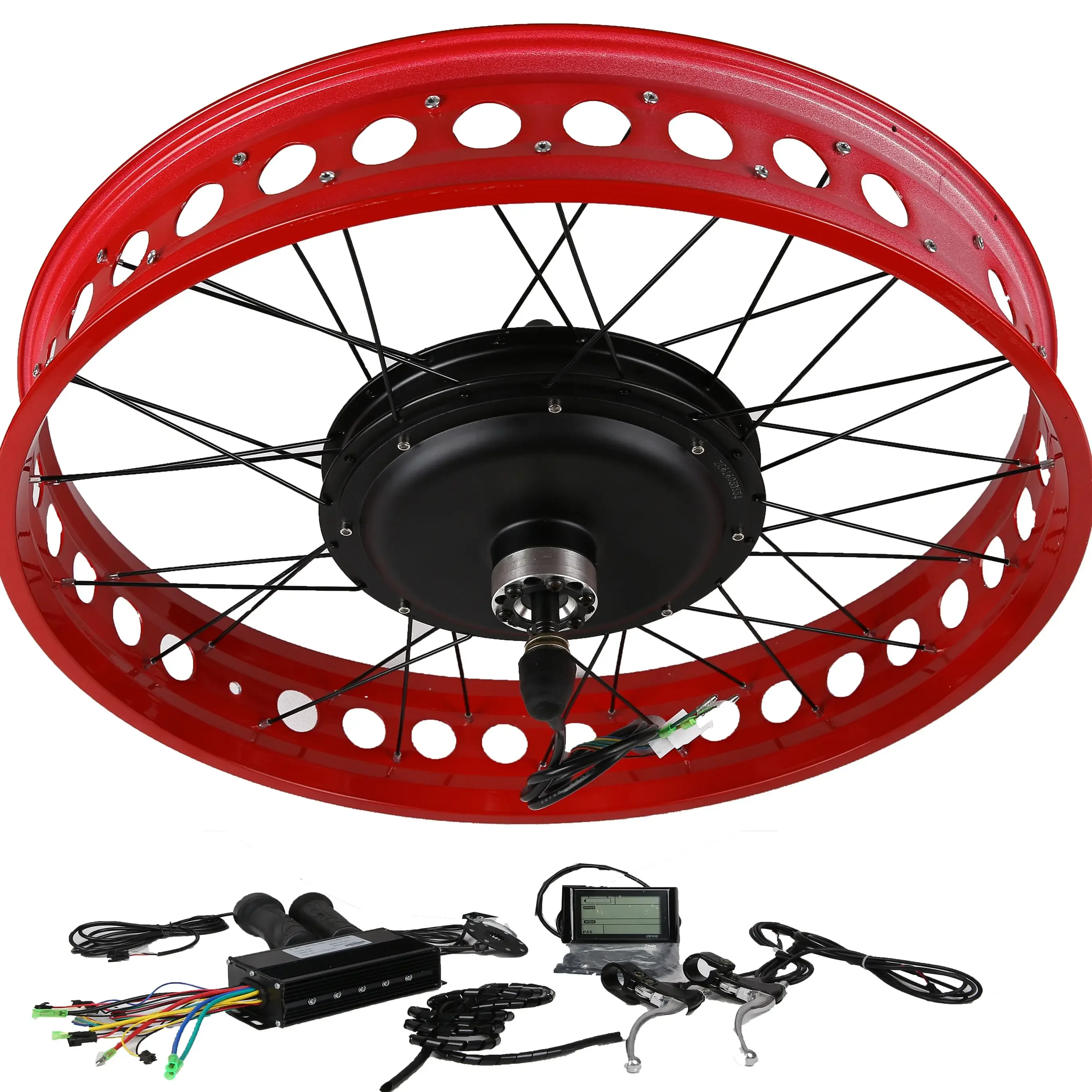 Hot Selling 20inch-29inch 1000w 1500w 3000w 5000w 8000w Bicycle Electric Hub Motor Kit Electric Bicycle Kit