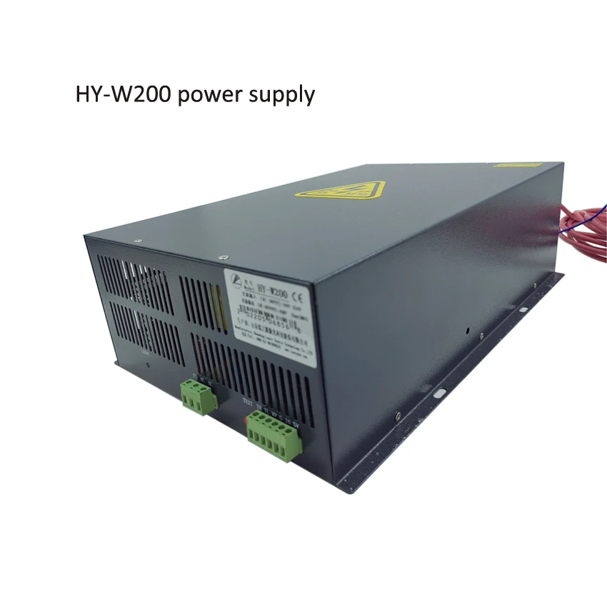 180 واط-200 واط CO2 ليزر امدادات الطاقة HY-W200 ترقية إلى HY-WA200 مصدر الطاقة لأنبوب الليزر 180-200 واط