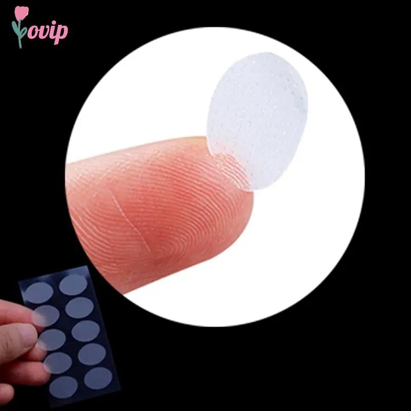 100Pcs/10sheet Patches Invisible Ear Lift Ear Lobe Support Tape Perfect Stretched Ear Lobes Ear Earrings Lobe Support Tape