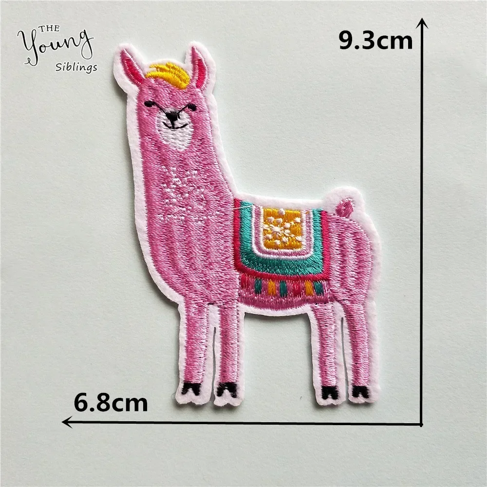 Single sale 1 pcs animal embroidery hot melt adhesive ironing can be sewn on clothing for decoration clothing patch