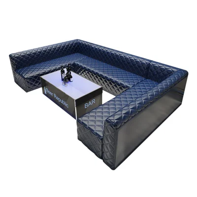# Hotel Lounge Bar Sofa Counter Furniture Set Event Modular Sofa Night Club Furniture