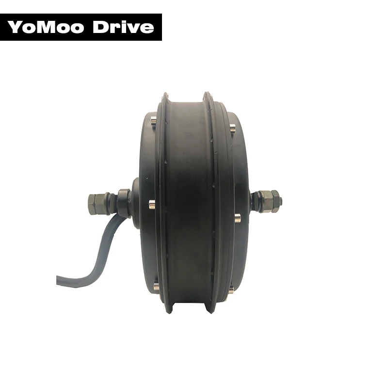 Powerful 100kmh Peak 8KW QS205 150mm Dropouts Spoke Wheel Hub Motor