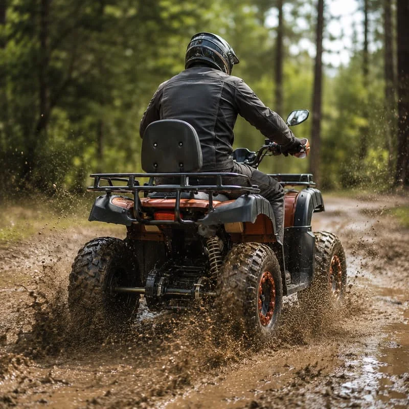 Adult Outdoor Buggy Customized 4 Wheel ATV Racing Quad Bike Offroad All Terrain Adventure Vehicle High Traction Handling