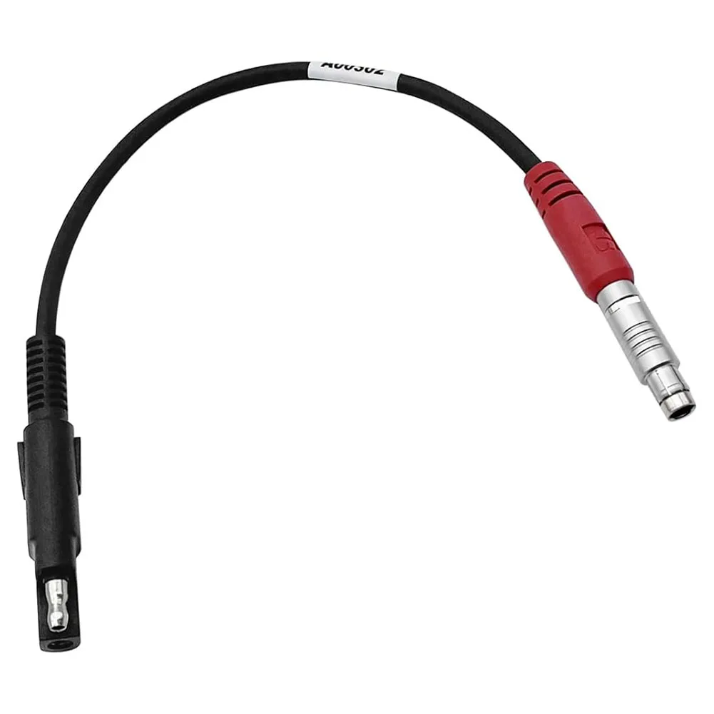 محول A00302 5 Pin SAE وصلة إمداد الطاقة بطول 33 سم مادة ABS لون الجسم الأسود متوافق مع GA GB