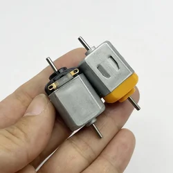 1PC Micro 130 Metal Brush Motor DC 1.5V-6V 3V 13000RPM High Speed Double Shaft for Hobby Toy Car Fan Boat Model
