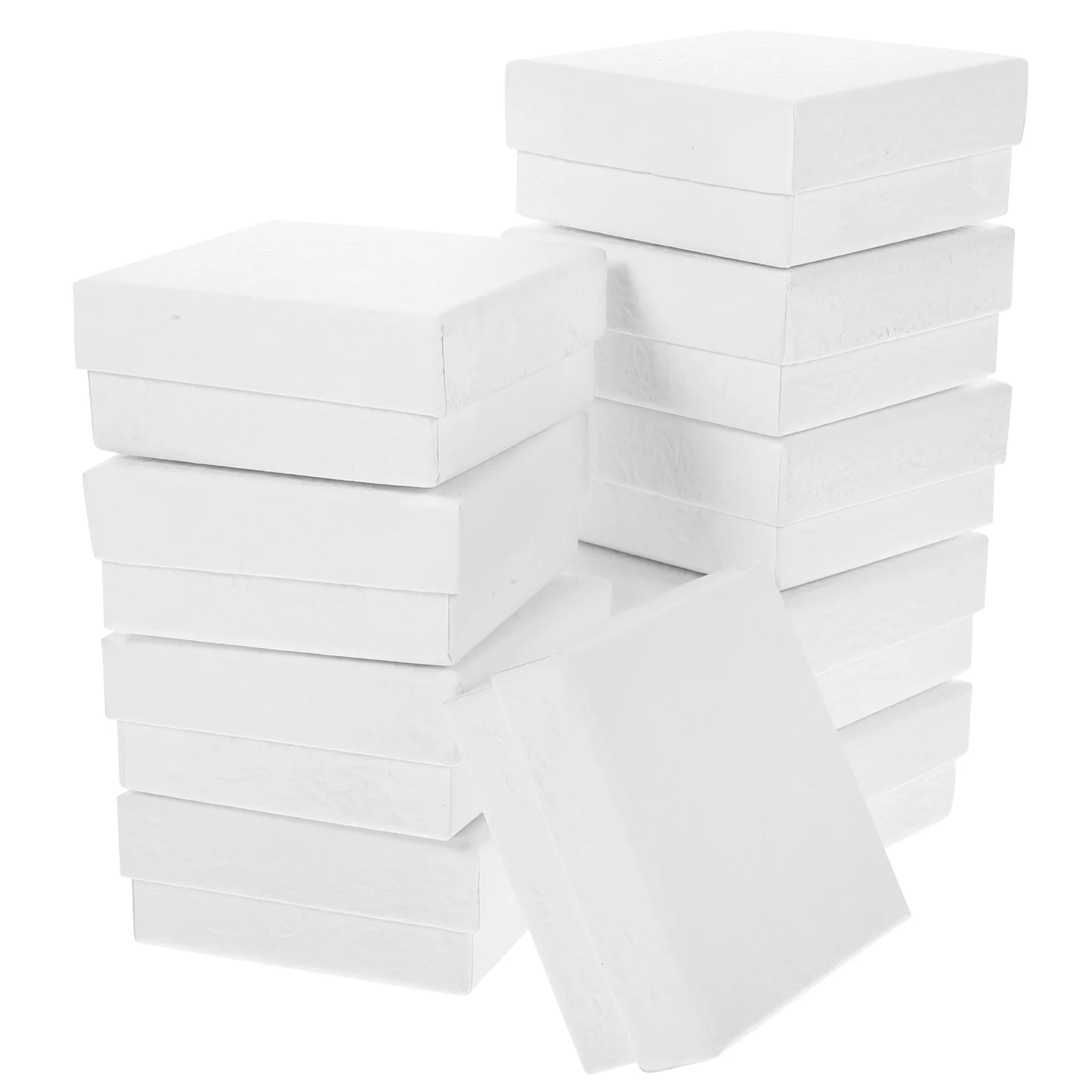 12 Pcs Packing Box Jewelry Packaging Carton Boxes Bracelet for Gift Small Paper Gifts Bulk