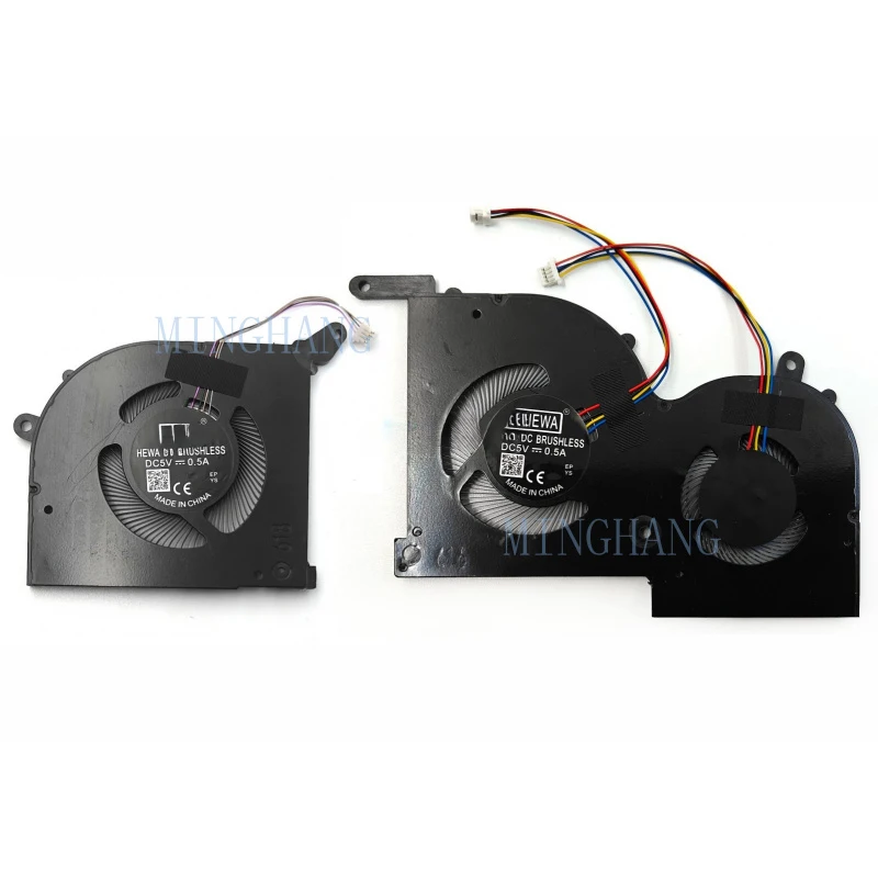 M  New CPU GPU Cooling Fan for MSI GS66 WS66 Stealth 10SD 10SE 10SF 10SFS 10SGS