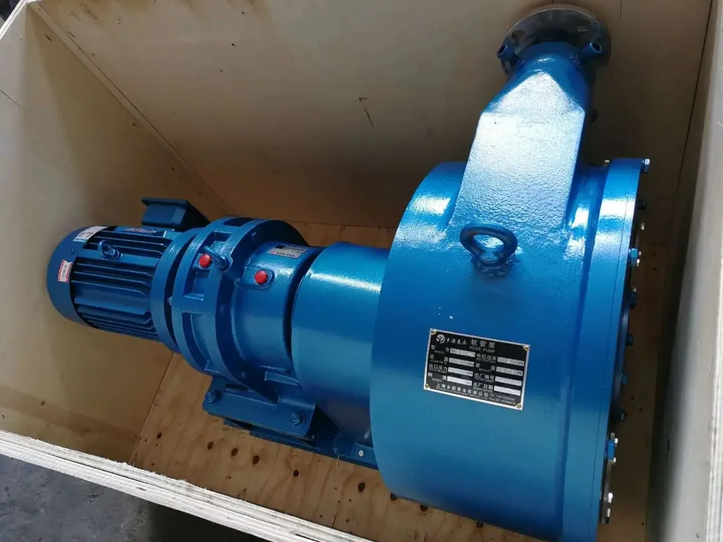 High Pressure Peristaltic Pump Silicone Mortar Sludge Concrete Pumping Equipment for Construction