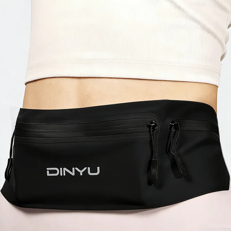 Sports Waist Pack Adjustable Men Women Running Portable Gym Outdoor Running Bags Lightweight Casual Simple Durable Waist Bag
