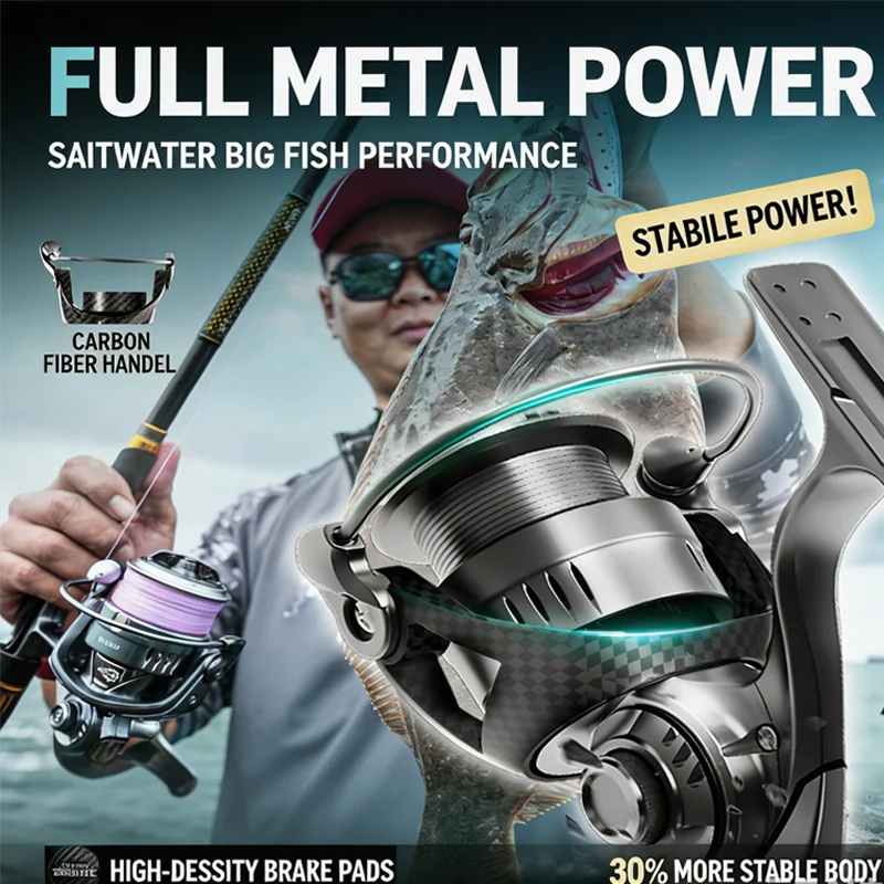 HASIDA M9 Spinning Reel Tam Me - Trolling Reel incelemesi ve fiyatı