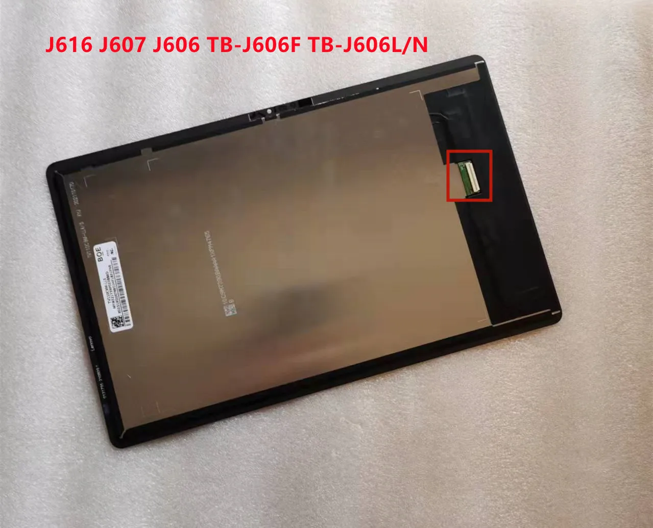 Imagem -04 - Original 11 Lcd para Lenovo Tab P11 P11 Plus J606 Tb-j606f Tb-j606l n J607 J616 Display Lcd de Tela Toque Digitador Assembléia