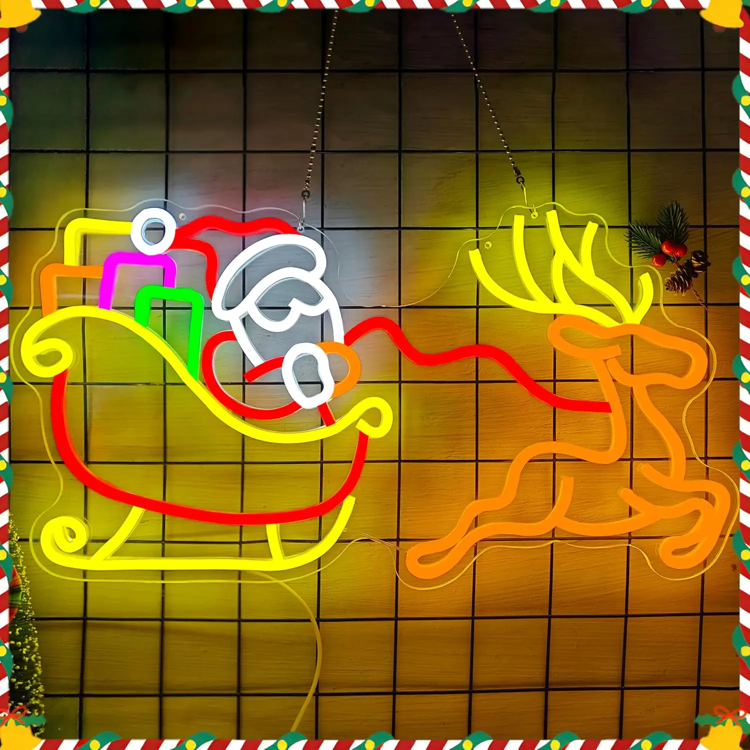 Sleds And Elk Neon … - image