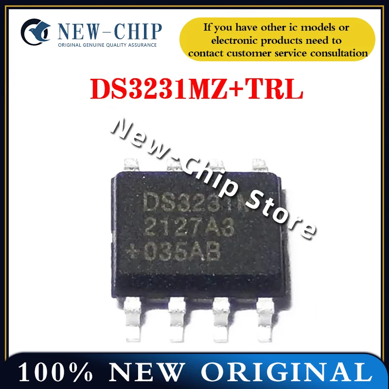 2PCS-50PCS/LOT  DS3231MZ+TRL  DS3231MZ DS3231M DS3231 SOP-8 New Original