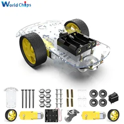 diymore 2WD Robot Smart Car Chassis Kits diy kit with Speed Encoder for Arduino 51 M26 DIY Education Robot Smart Car Kit