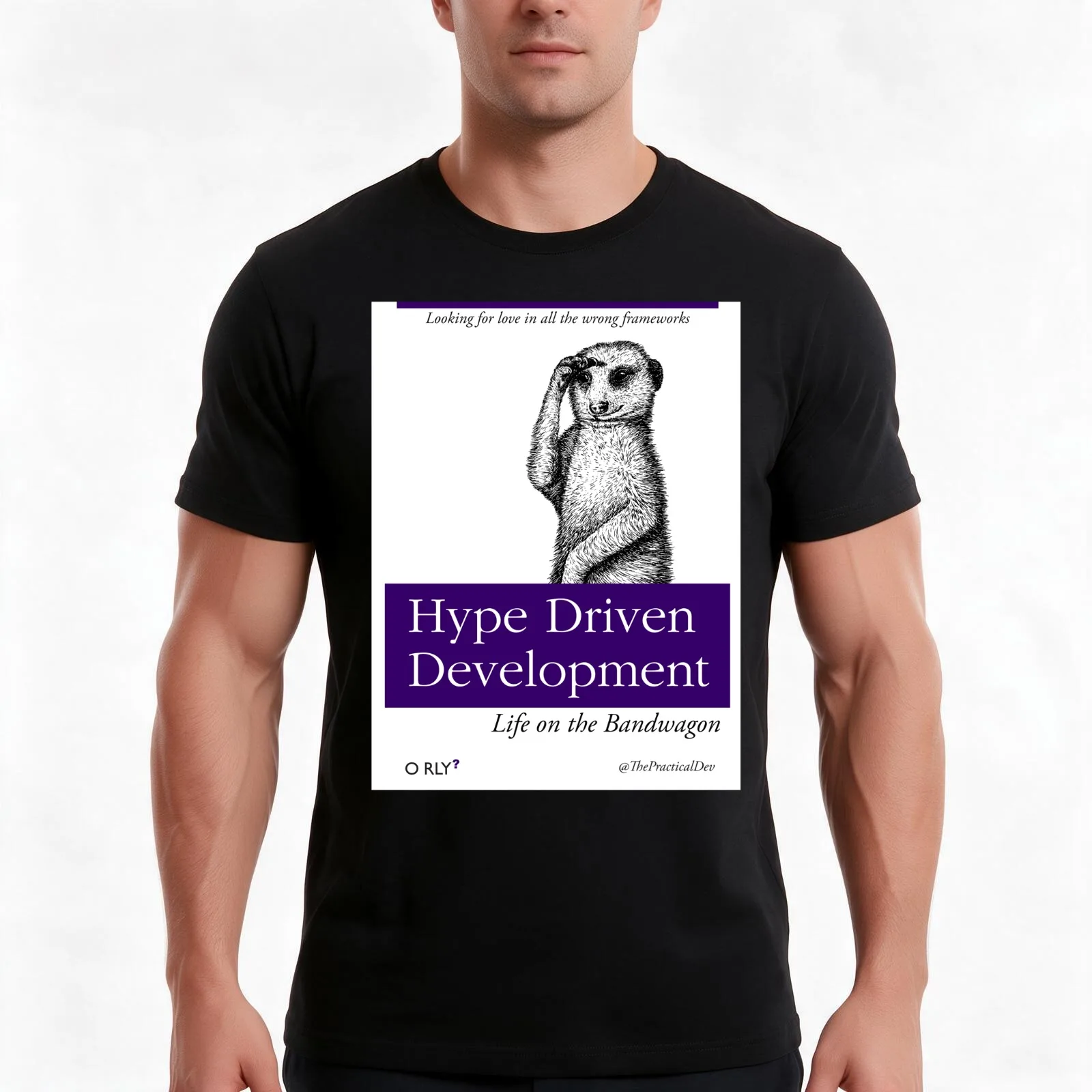 Hype Driven Development T-Shirt Summer Casual Cotton Tee Oversized Streetwear Tops Vintage Graphic Print Unisex Men Women