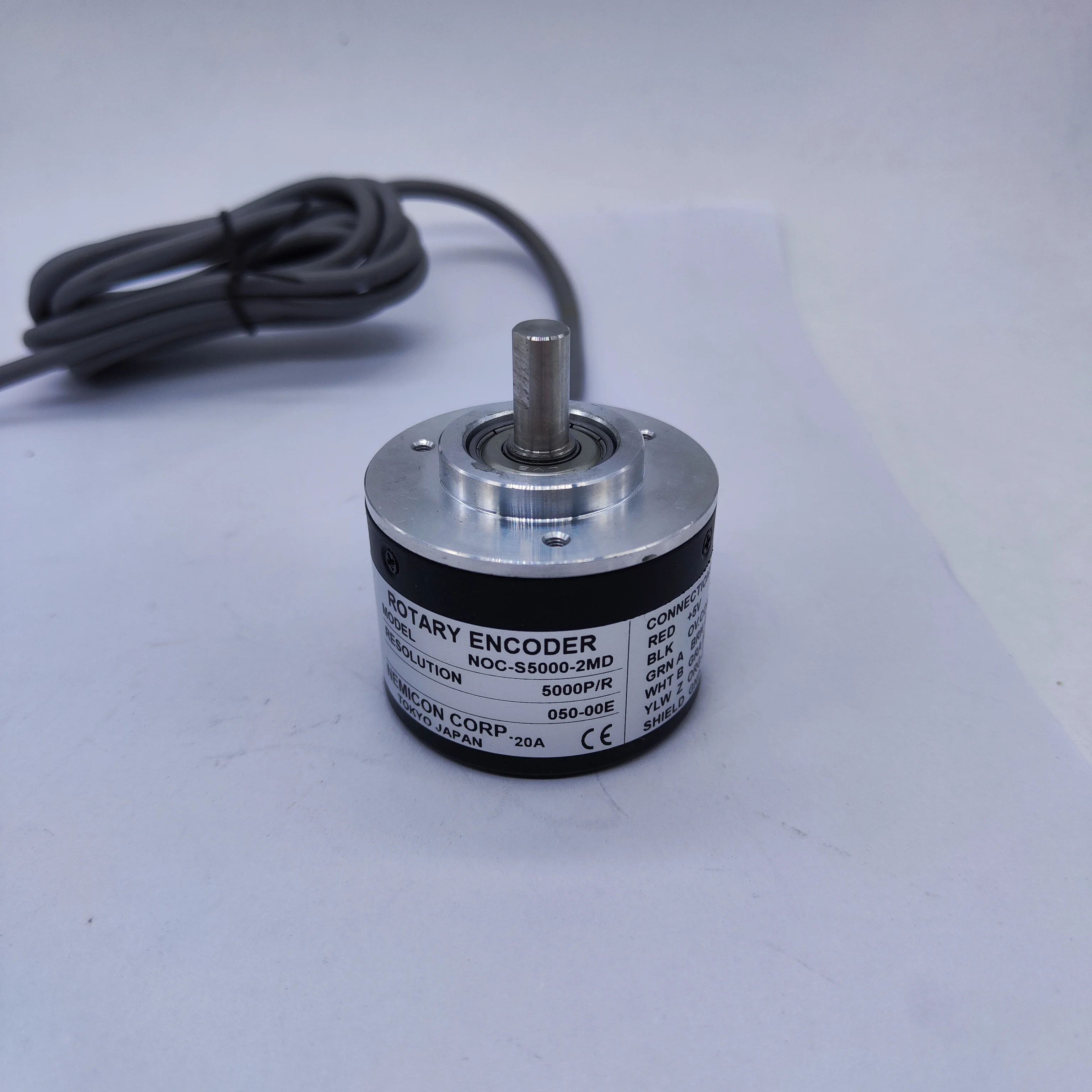 Encoder incrementale ad albero solido 5000ppr Encoder rotativo NOC-S5000-2MD