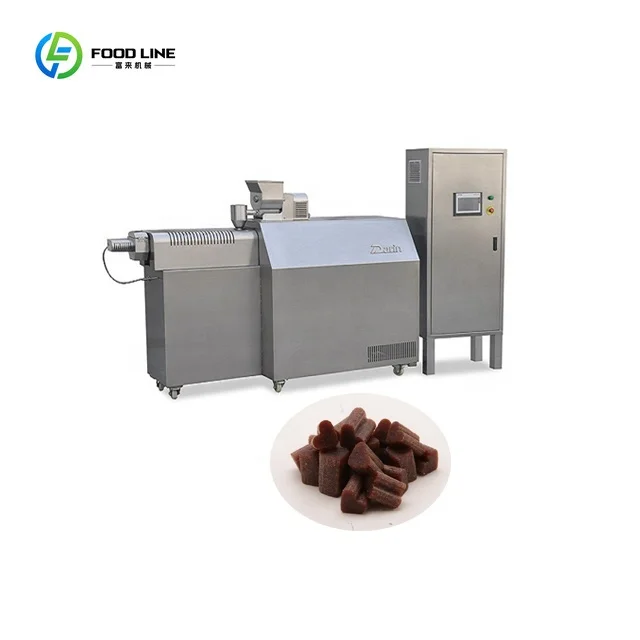 Professional Dog Treats Making Machine Cold Extrusion Extruder for Meat Sticks Healthy Pet Snacks Production Line Equipment
