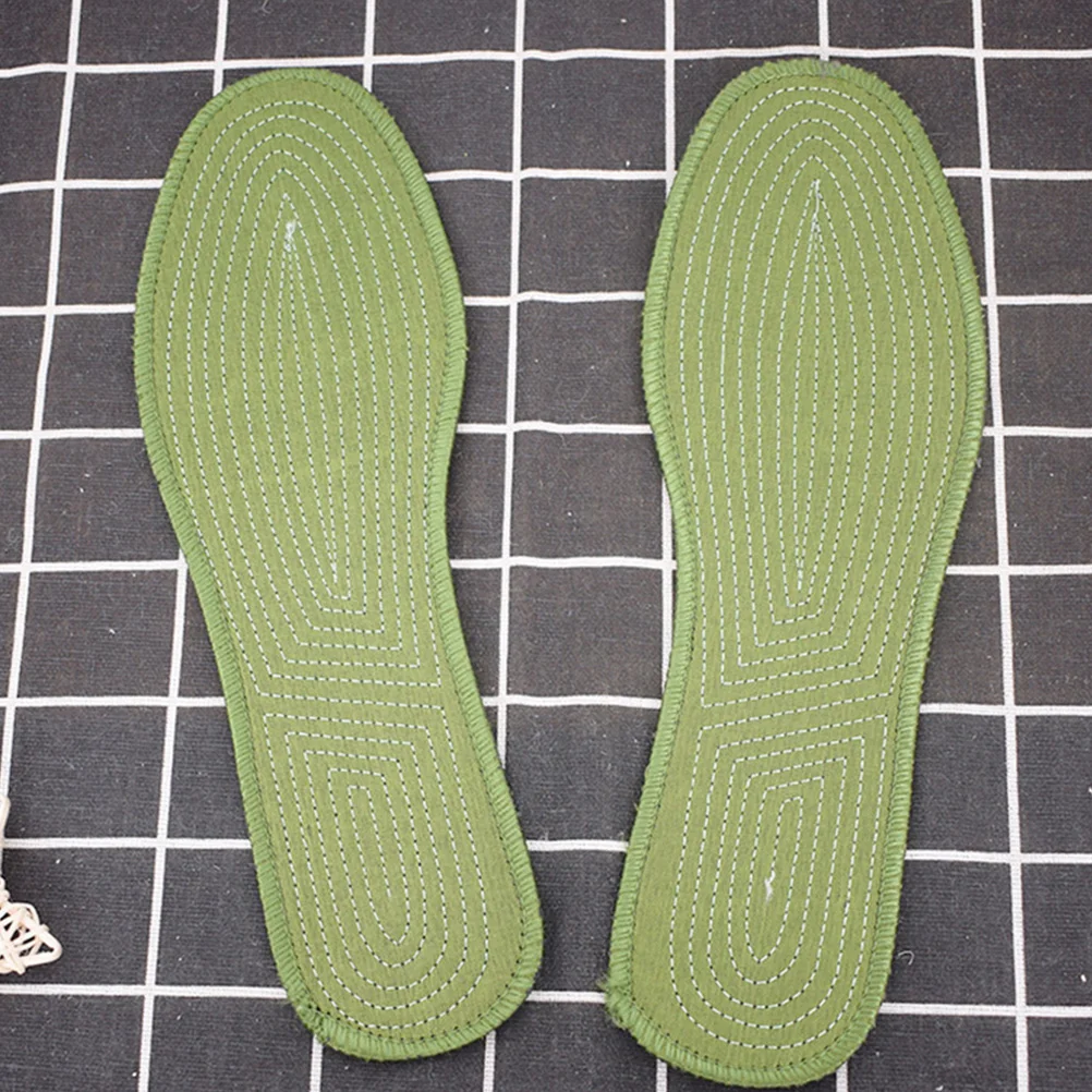 

Pure Cotton Green 20 Pairs Breathable Insole Shoe Pads Anti Skid Wear Resistant Light Training Suitable Most Shoes