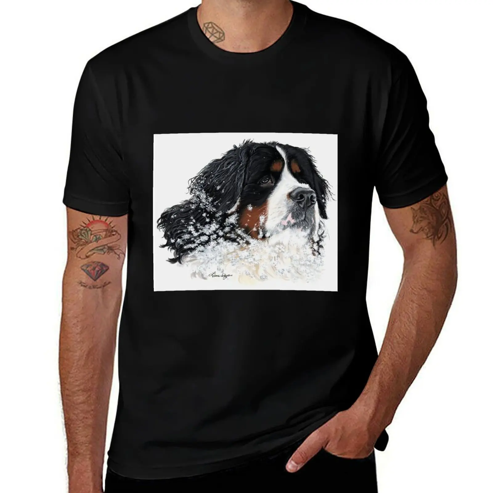 Frosty T-Shirt Plus Size Loose Fit T-Shirt