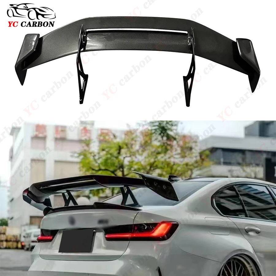 

For BMW 2 series F22 G42 M2 F87 G87 Carbon Fiber Spoiler Tail fins Rear Trunk Spoiler Guide Wing Rear Wing Car body kit