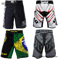 MMA Shorts Men Vszap Wolf Fight Wear Mixed Martial Arts Brazilian Jiujitsu MMA Pants Fitness Muay Thai Boxing Grappling Trunks