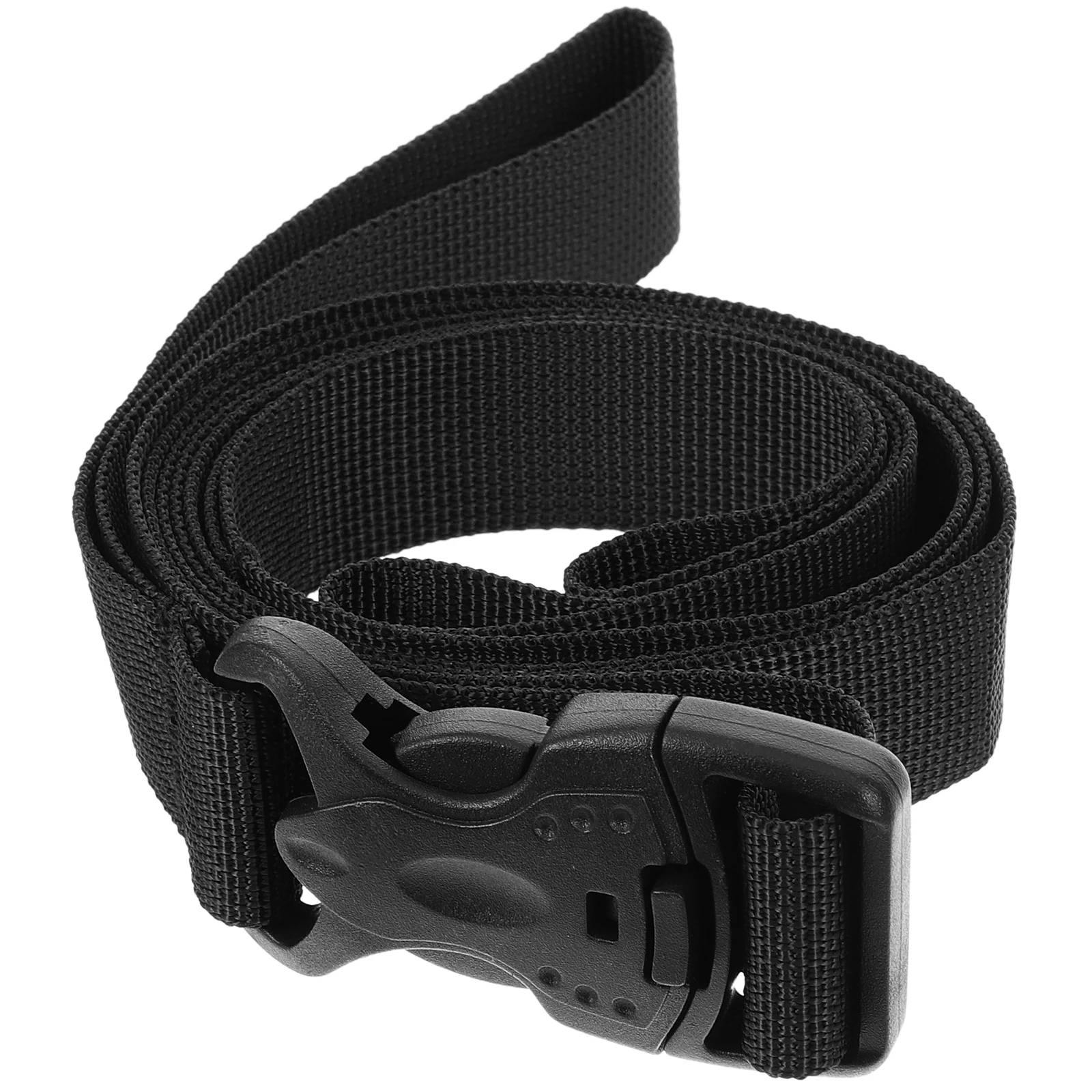 

Adjustable Luggage Straps 130cm Black Buckle Belts for Suitcases Camping Travel Supplies Fixing Straps Outdoor Gear