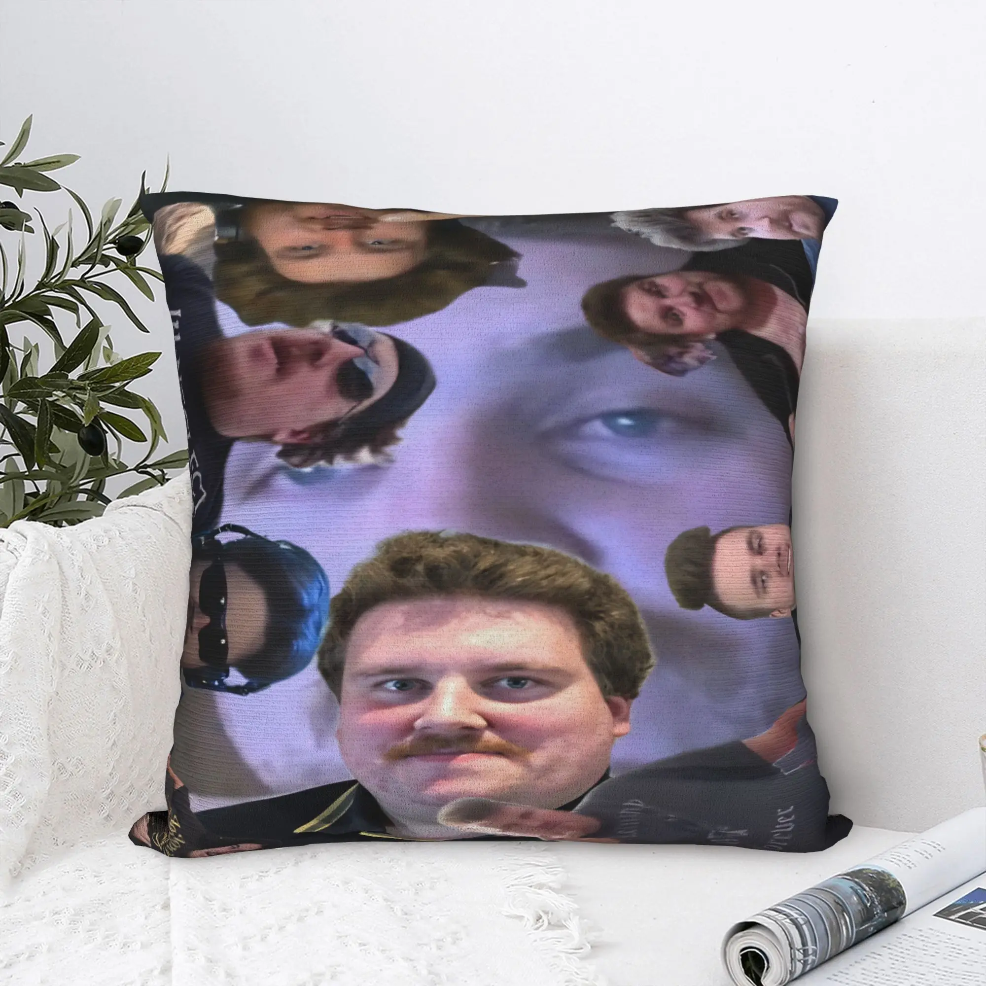 Drachenlord Rainer Winkler Pillowcase Merch Soft Cushion Cover  Pillow Covers Living Room Decorations Zipper Multi-Size