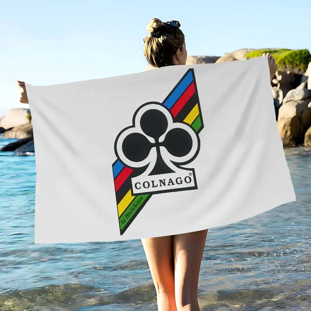 Fashion Cyclings C-Colnagos Microfiber Printed Beach Towel Mountain Climbing Yoga Beach Swimming Running Absorbent Soft Towel